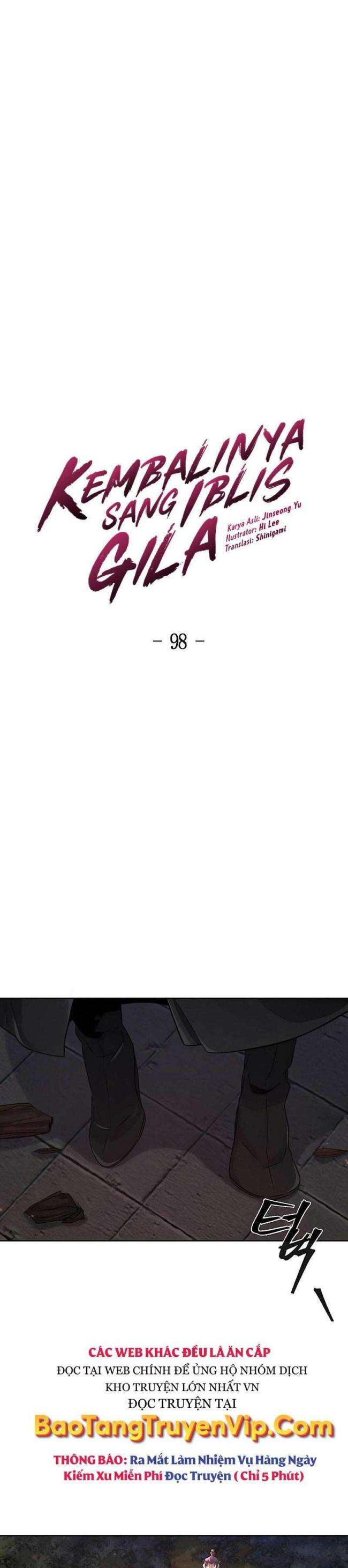 Sự Trở Lại Của Cuồng Ma: Chapter 98
