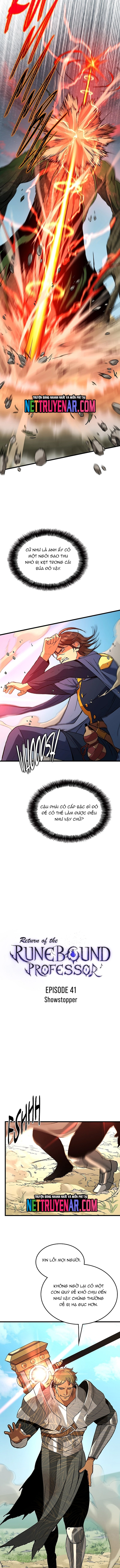 Sự Trở Lại Của Giáo Sư Runebound: Chapter 41