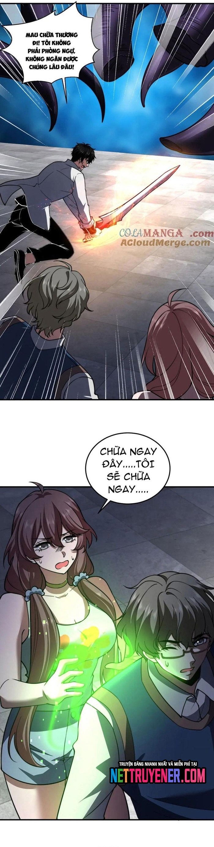 Ta Thăng Cấp Cho Người Khác Tại Tận Thế: Chapter 39