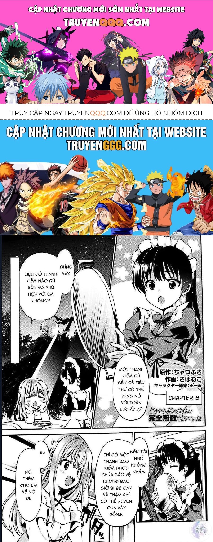 Tái Sinh Với Cơ Thể Bất Bại: Chapter 8