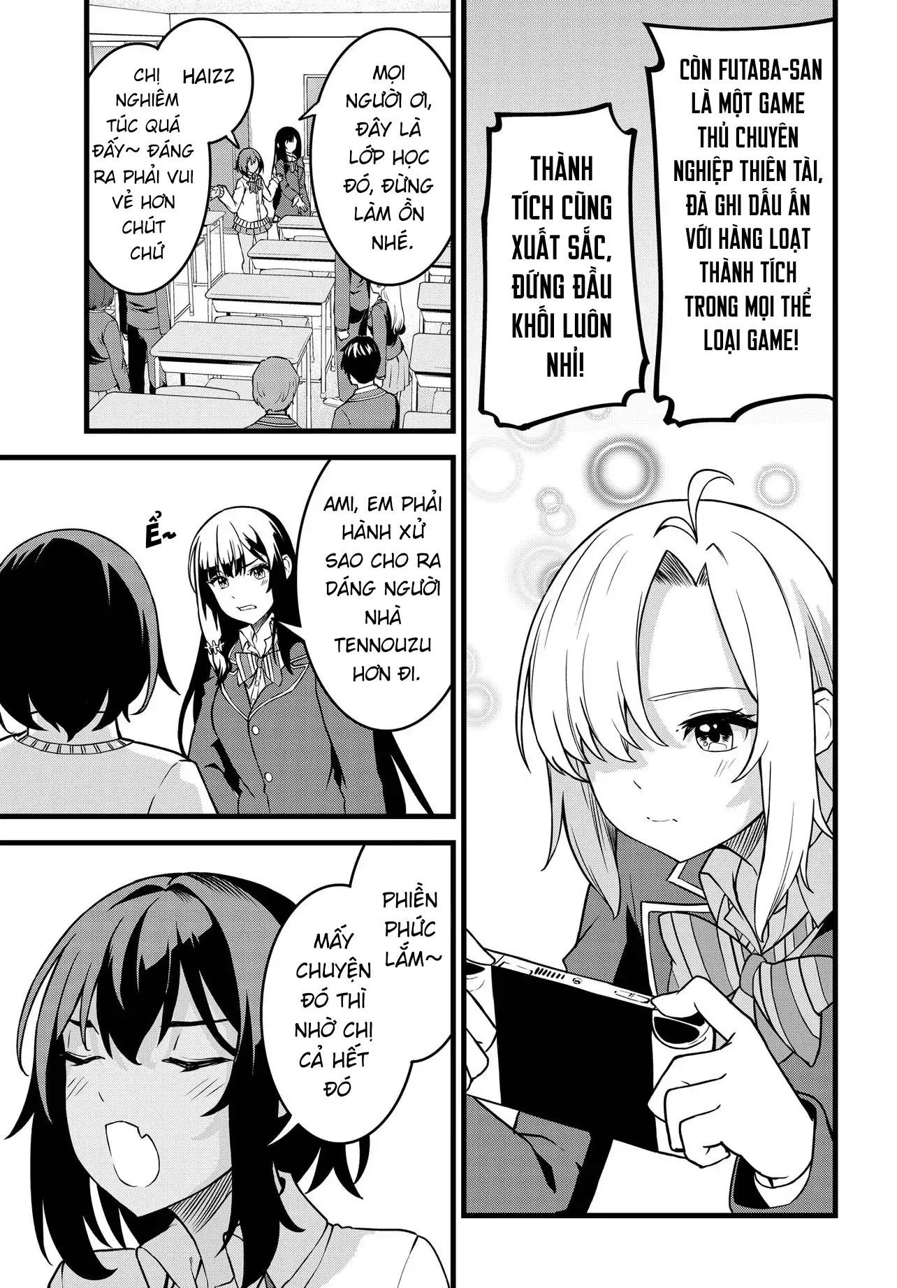 Tensai Bishoujo Sanshimai Wa Isourou Ni Dake Choro Kawaii: Chapter 1