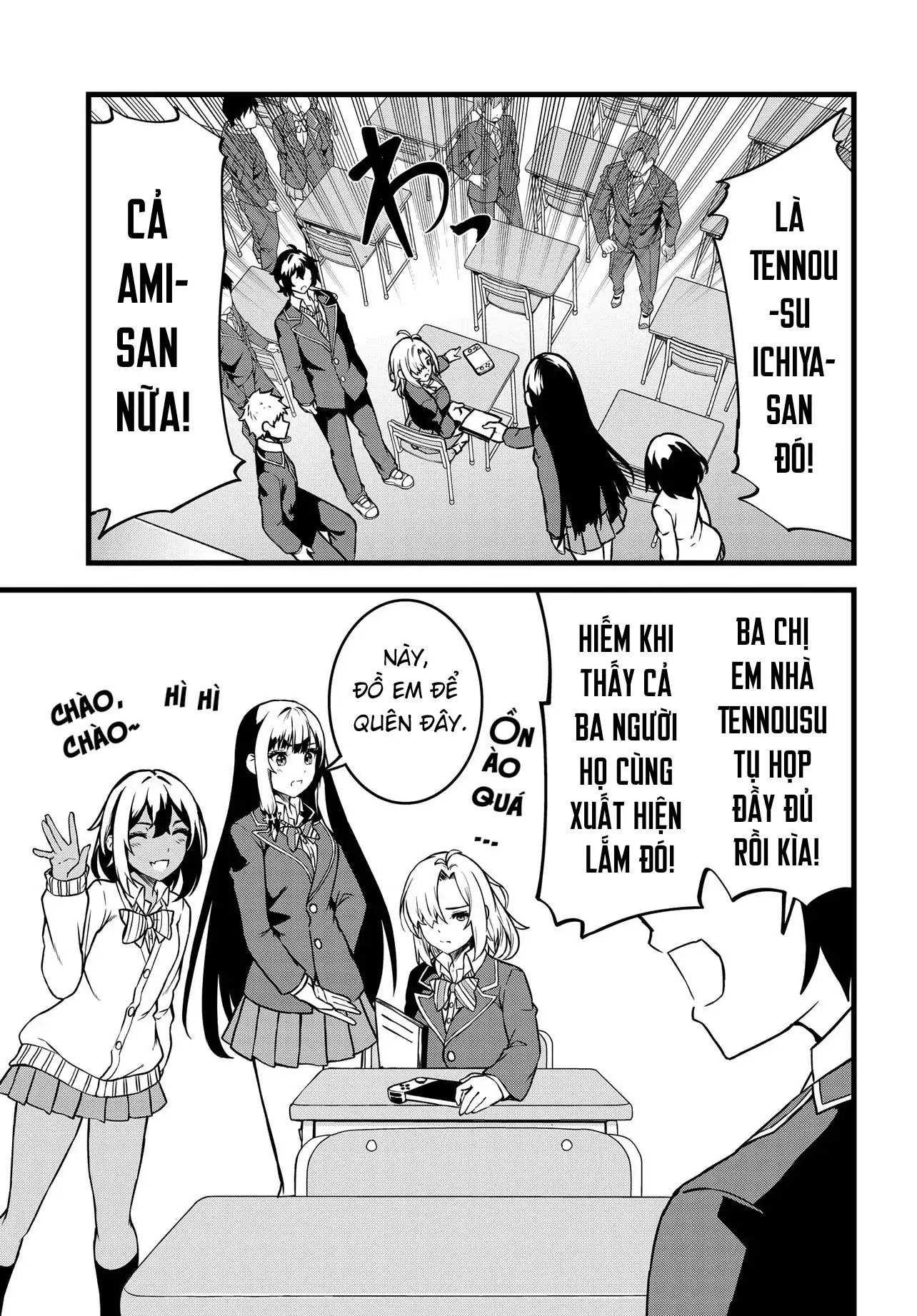 Tensai Bishoujo Sanshimai Wa Isourou Ni Dake Choro Kawaii: Chapter 1