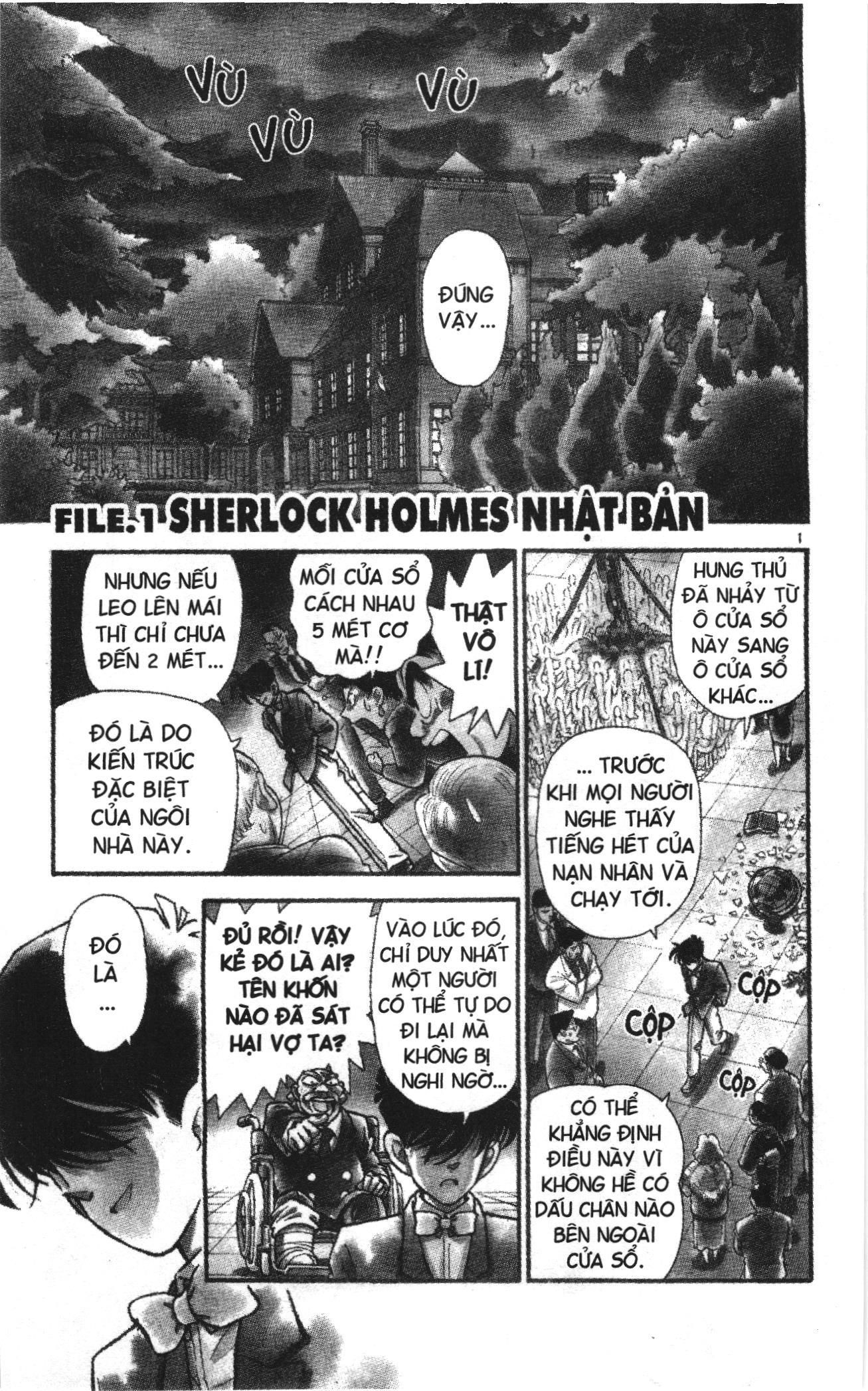 Thám tử lừng danh Conan Loạt truyện tranh: Chapter 1