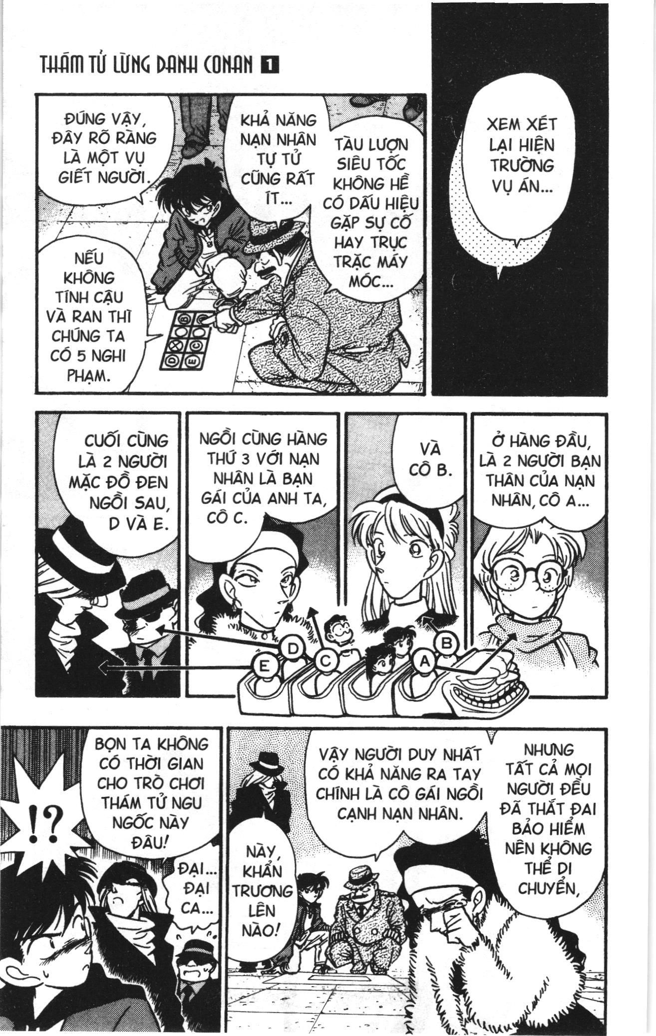 Thám tử lừng danh Conan Loạt truyện tranh: Chapter 1