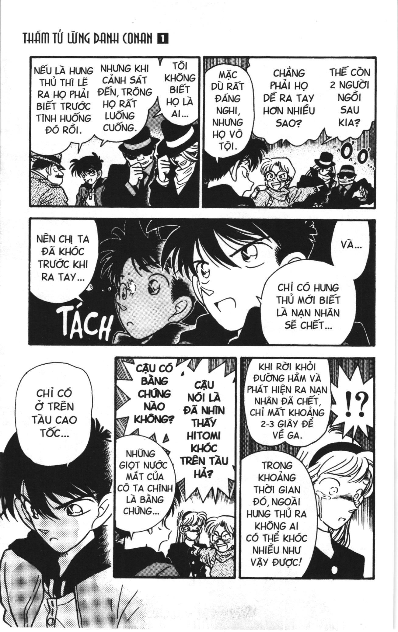 Thám tử lừng danh Conan Loạt truyện tranh: Chapter 1