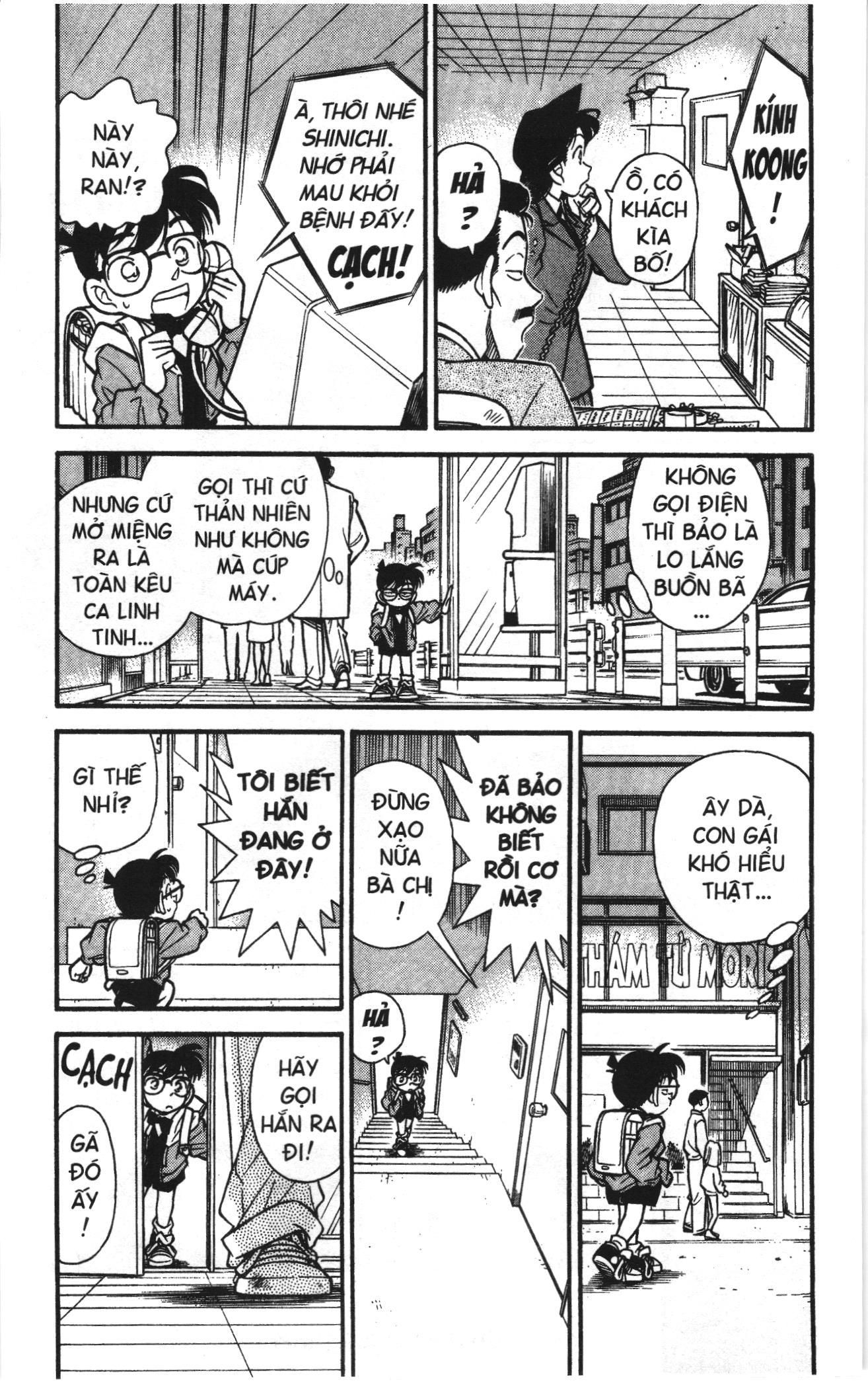 Thám tử lừng danh Conan Loạt truyện tranh: Chapter 100