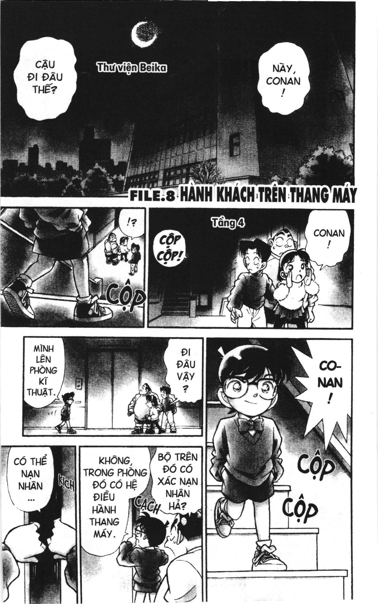 Thám tử lừng danh Conan Loạt truyện tranh: Chapter 105