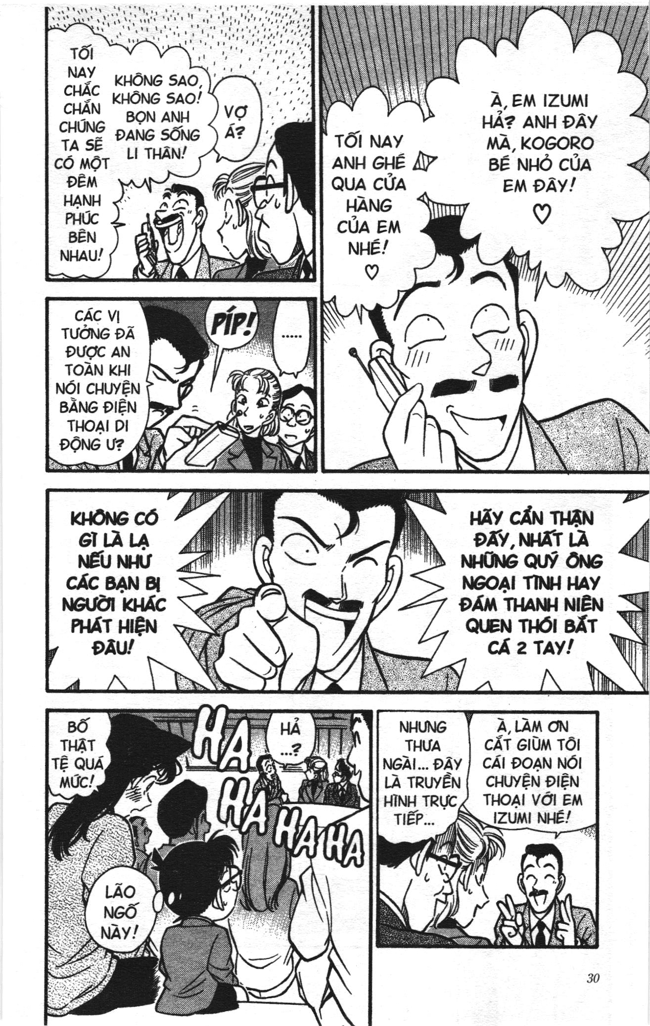 Thám tử lừng danh Conan Loạt truyện tranh: Chapter 110