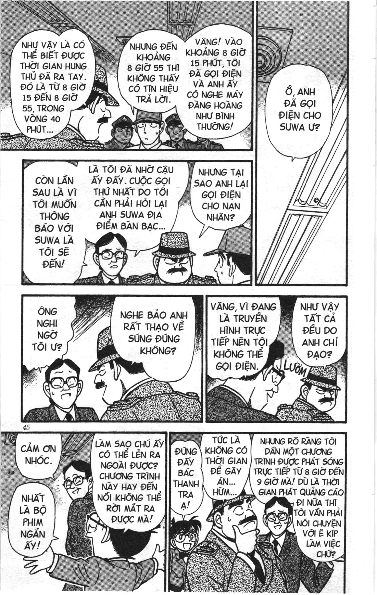 Thám tử lừng danh Conan Loạt truyện tranh: Chapter 111