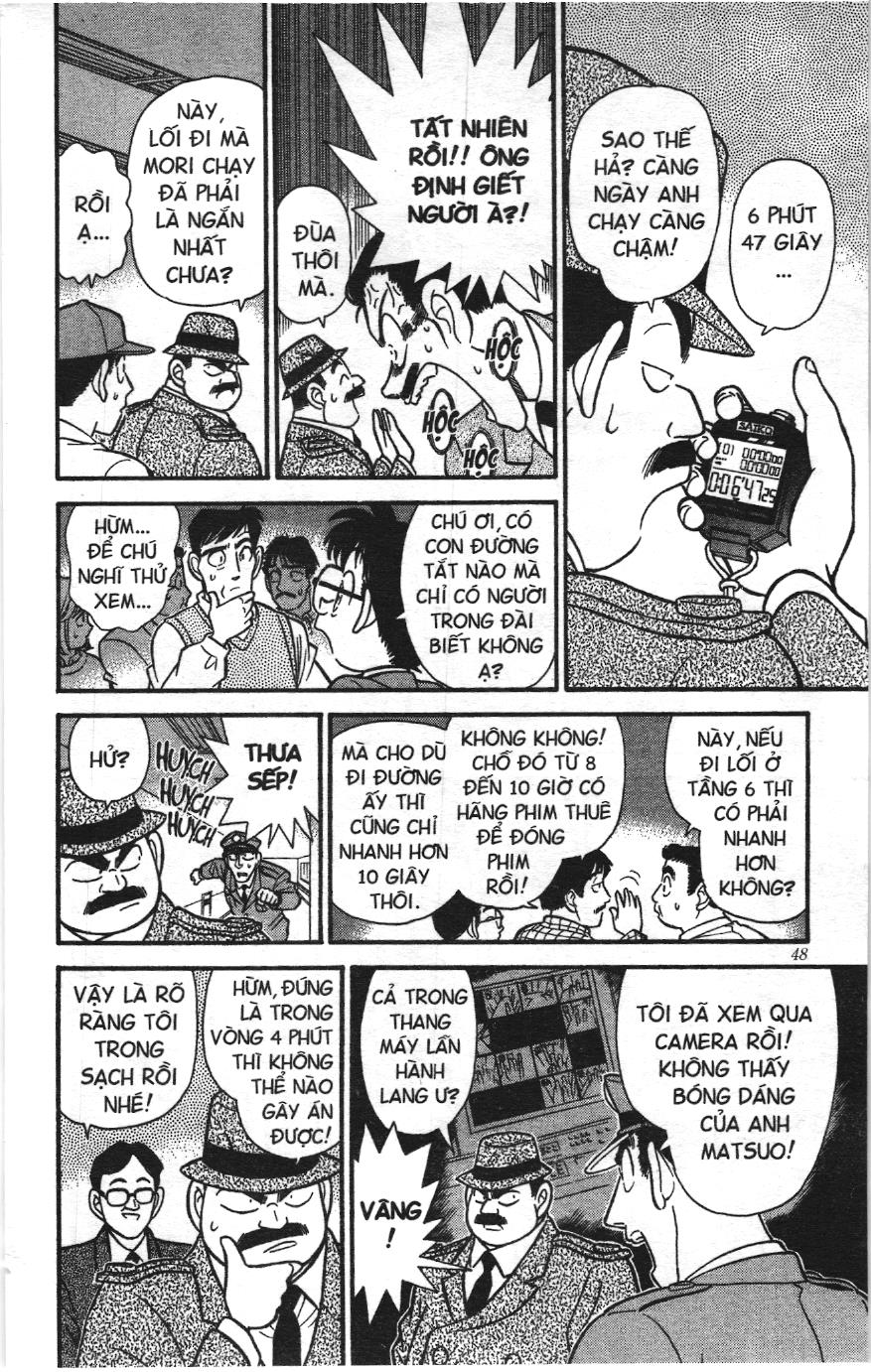 Thám tử lừng danh Conan Loạt truyện tranh: Chapter 111