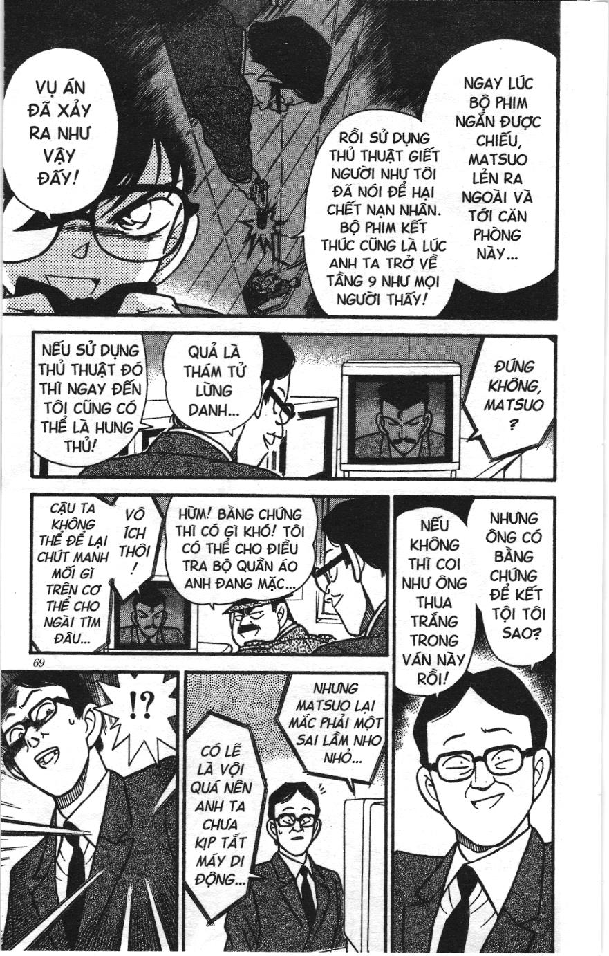 Thám tử lừng danh Conan Loạt truyện tranh: Chapter 112