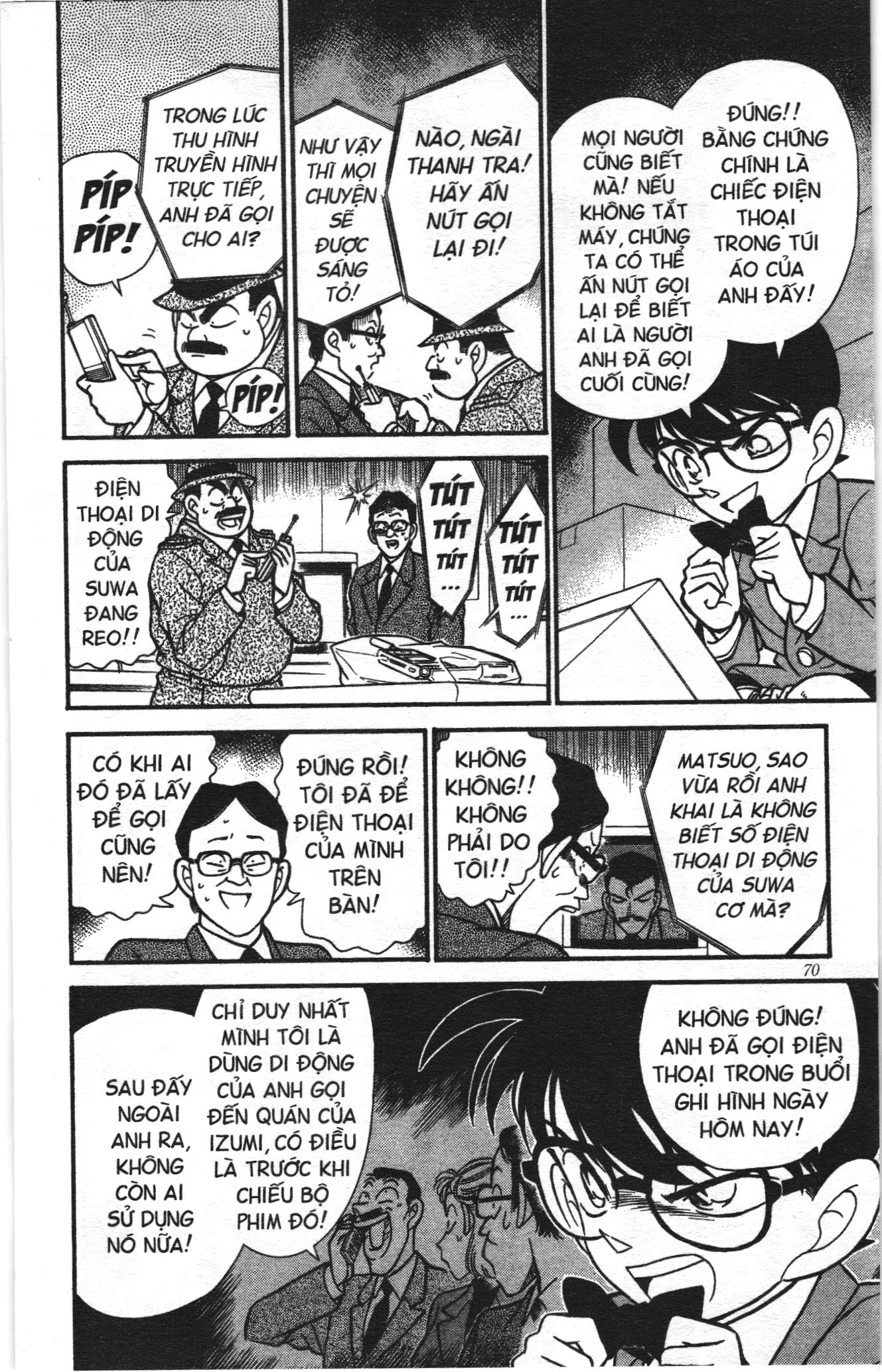 Thám tử lừng danh Conan Loạt truyện tranh: Chapter 112