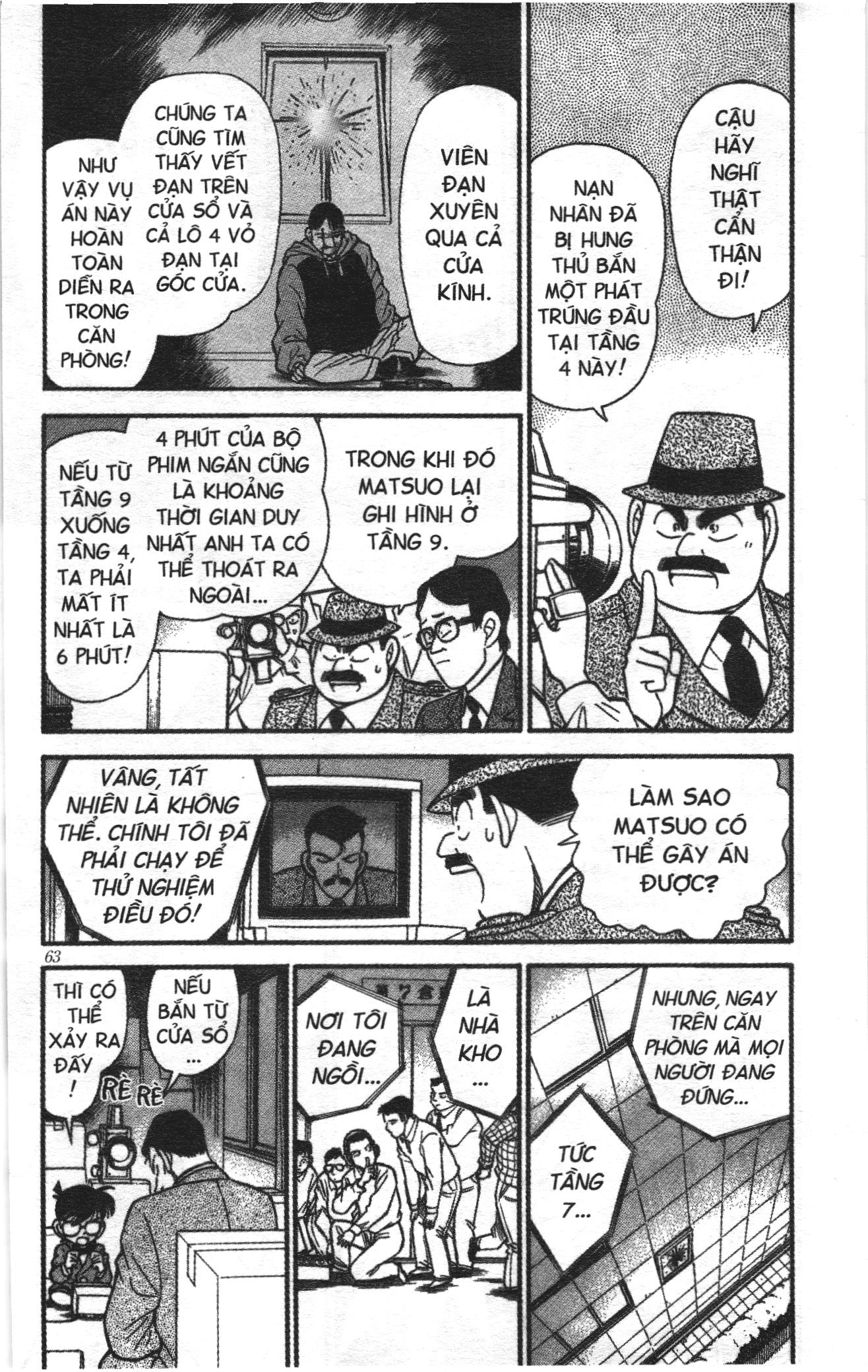 Thám tử lừng danh Conan Loạt truyện tranh: Chapter 112