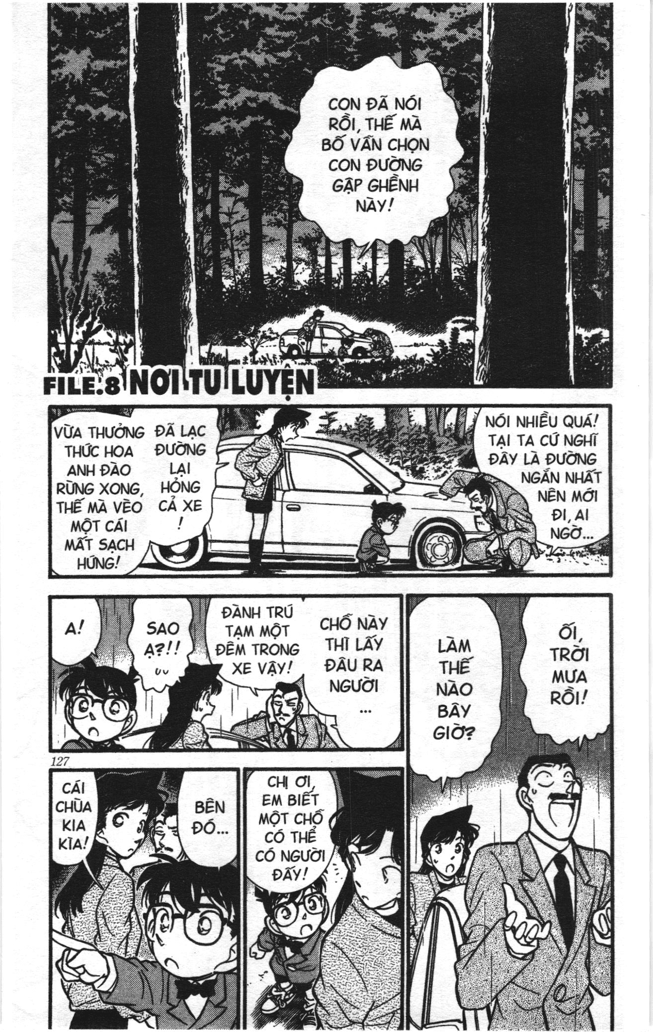 Thám tử lừng danh Conan Loạt truyện tranh: Chapter 115