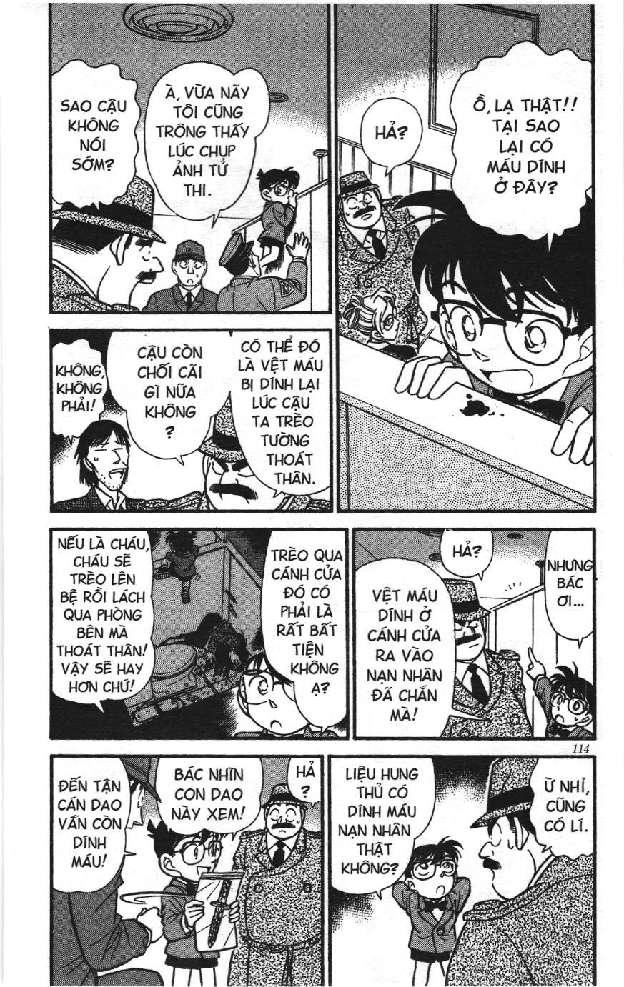 Thám tử lừng danh Conan Loạt truyện tranh: Chapter 115