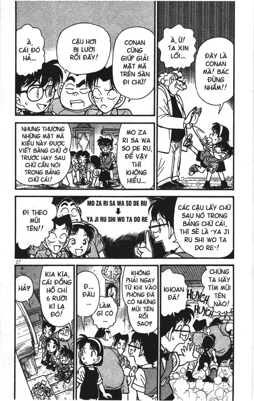 Thám tử lừng danh Conan Loạt truyện tranh: Chapter 119