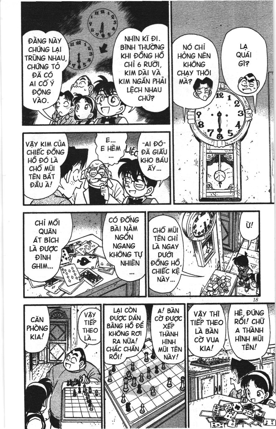 Thám tử lừng danh Conan Loạt truyện tranh: Chapter 119