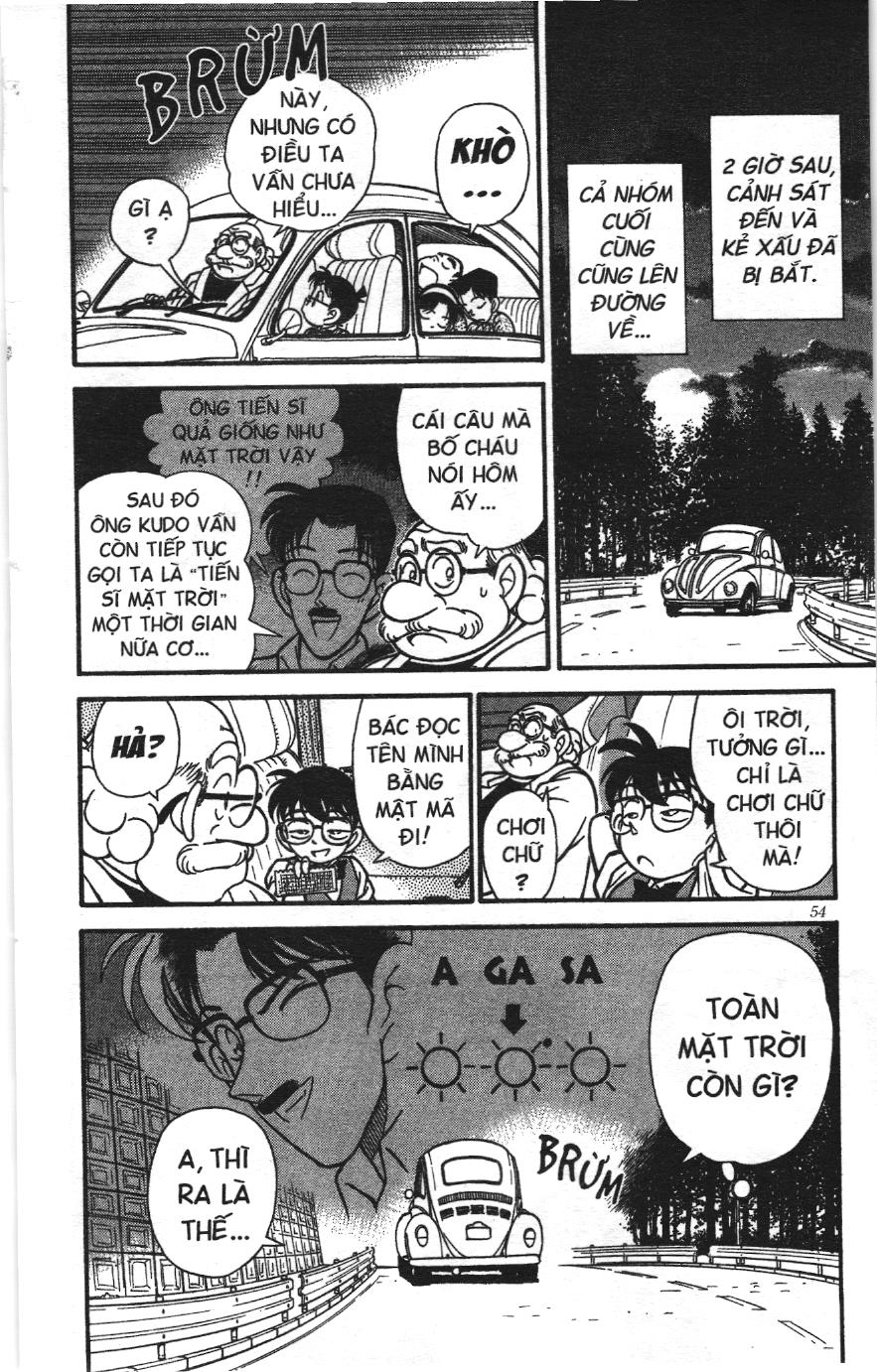 Thám tử lừng danh Conan Loạt truyện tranh: Chapter 121