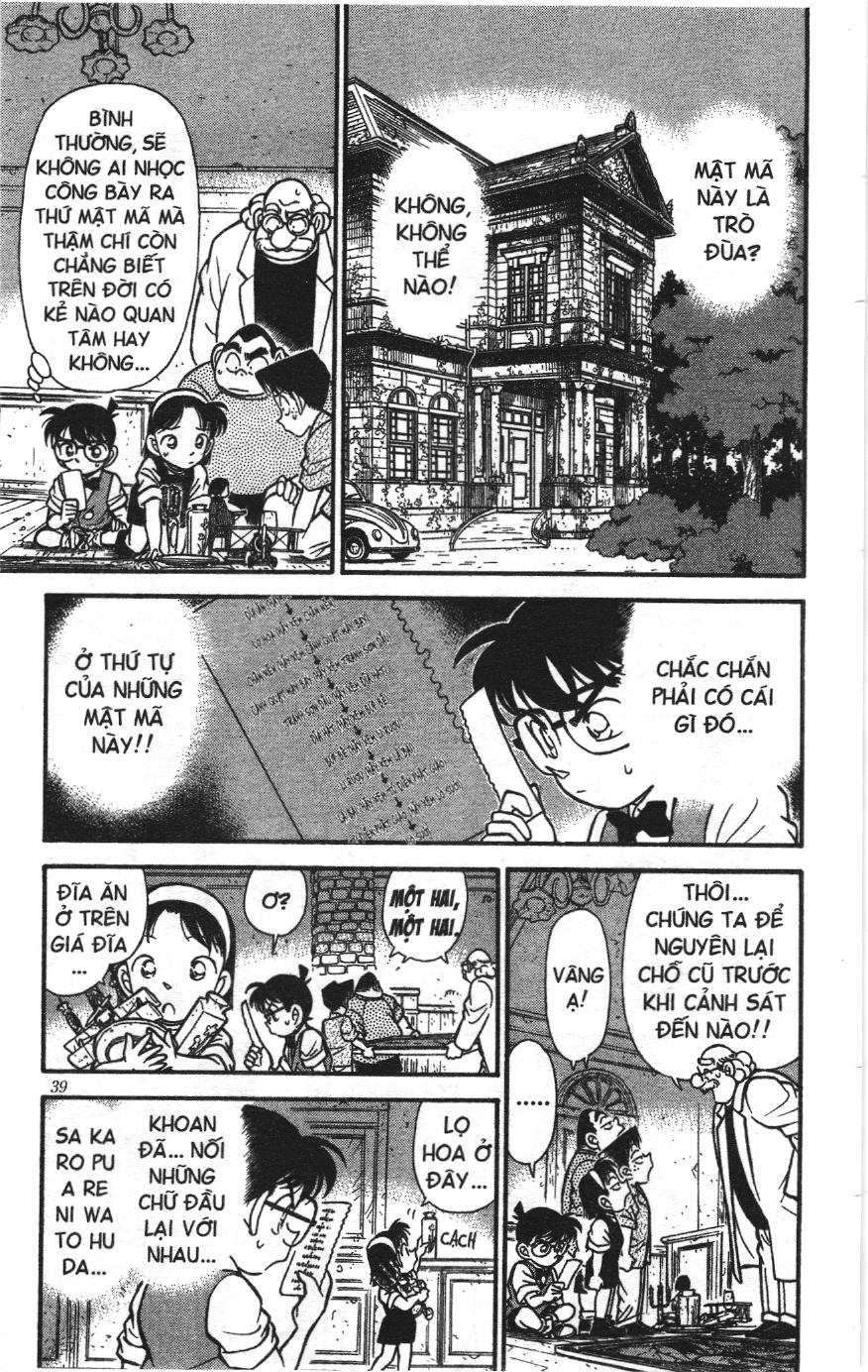 Thám tử lừng danh Conan Loạt truyện tranh: Chapter 121