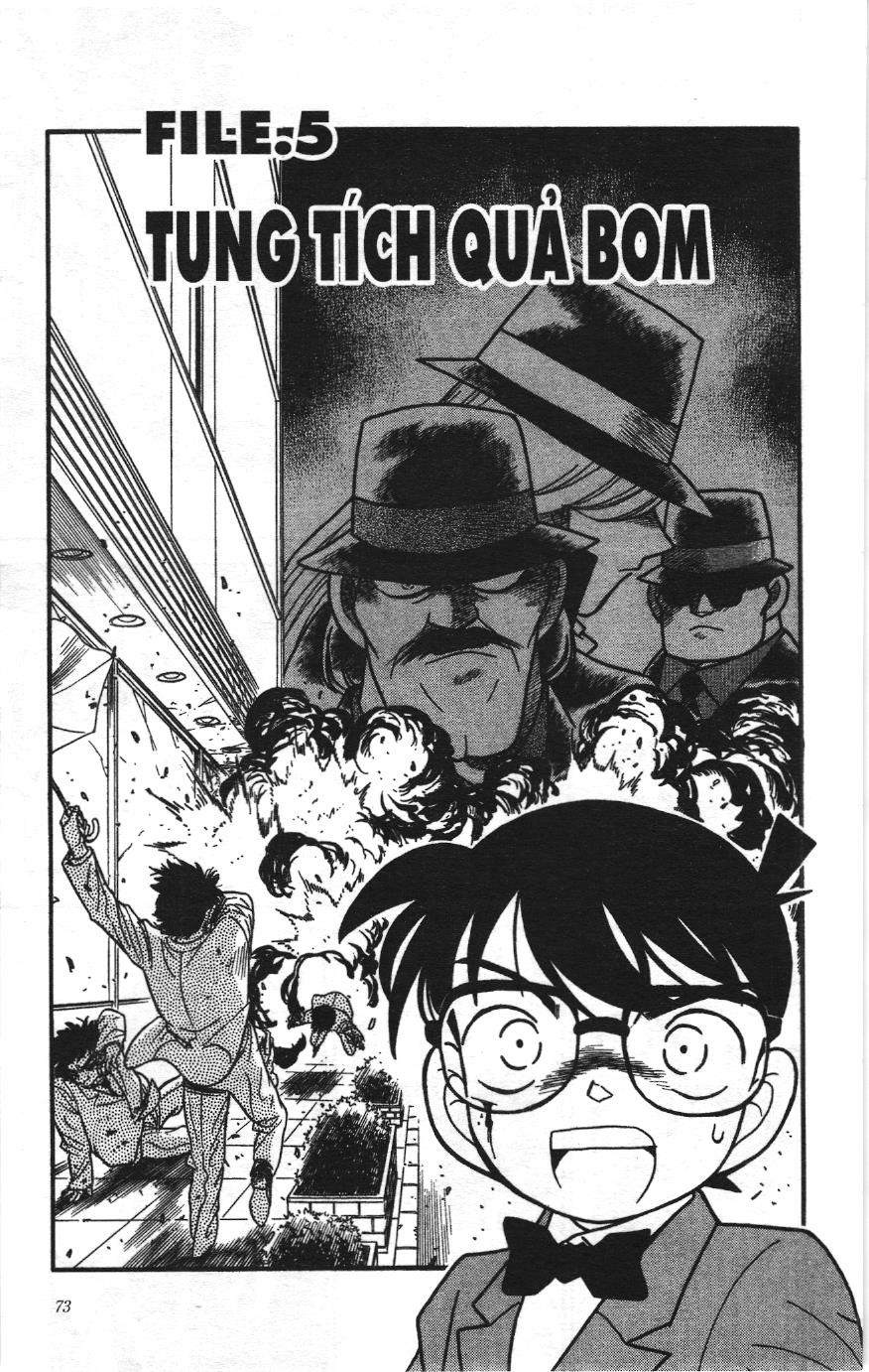 Thám tử lừng danh Conan Loạt truyện tranh: Chapter 123