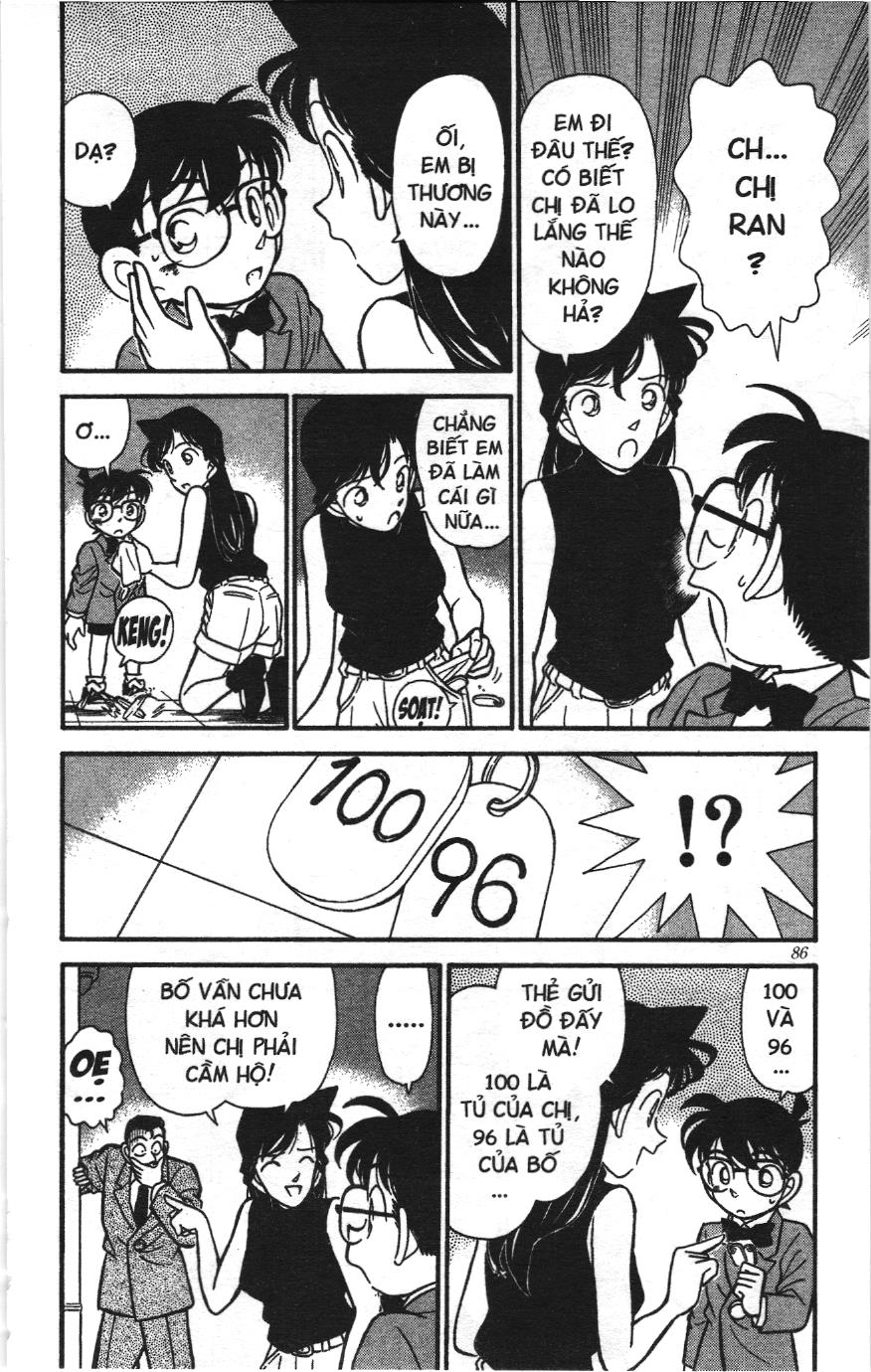 Thám tử lừng danh Conan Loạt truyện tranh: Chapter 123