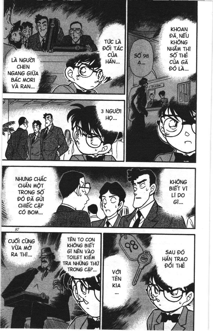 Thám tử lừng danh Conan Loạt truyện tranh: Chapter 123