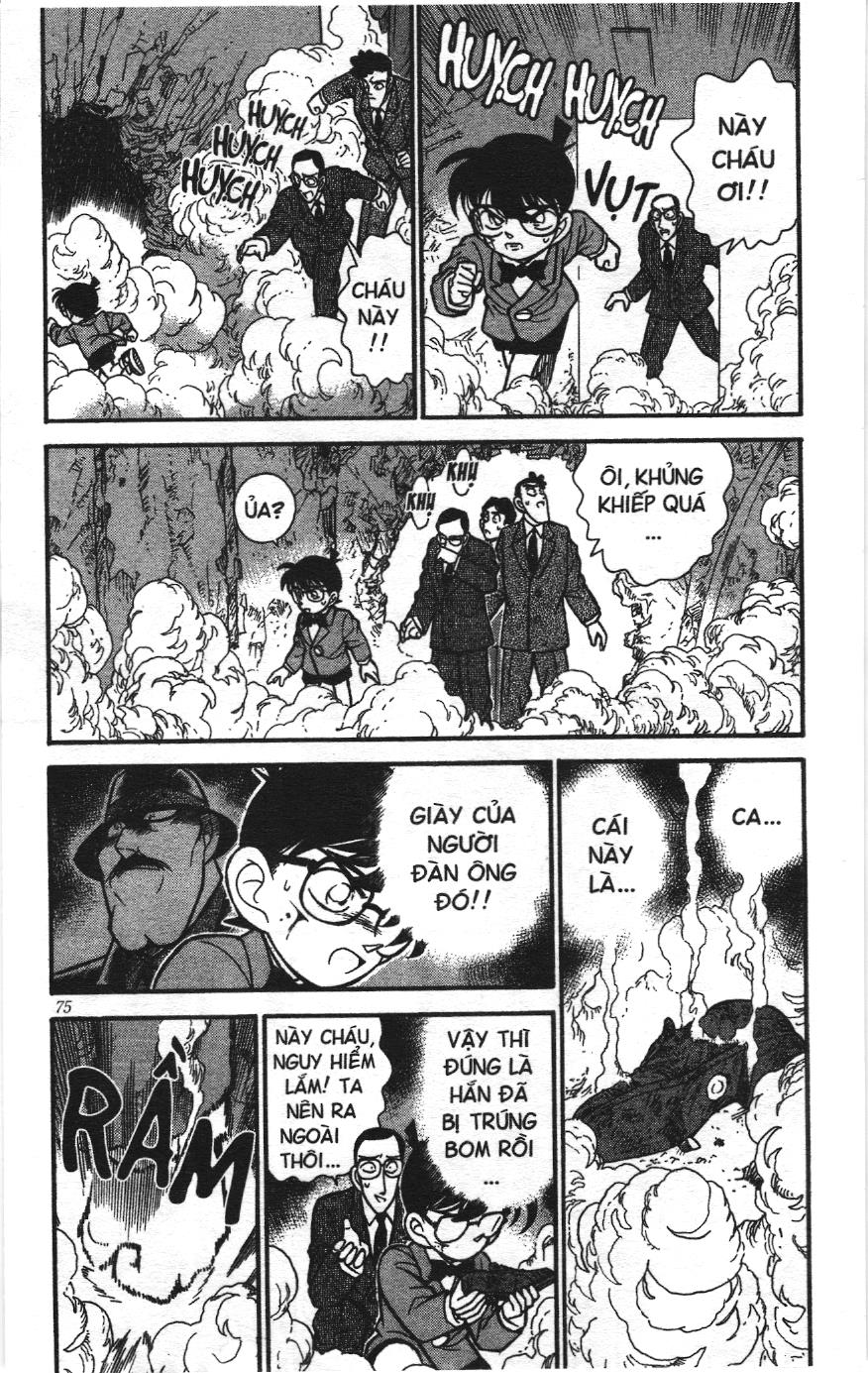 Thám tử lừng danh Conan Loạt truyện tranh: Chapter 123