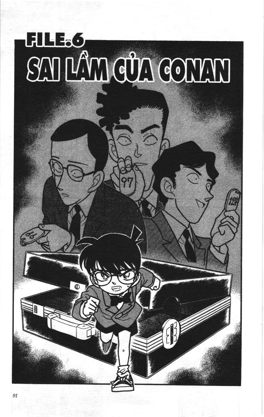 Thám tử lừng danh Conan Loạt truyện tranh: Chapter 124