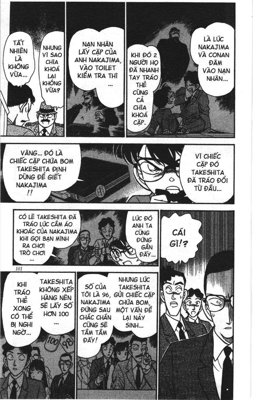 Thám tử lừng danh Conan Loạt truyện tranh: Chapter 124