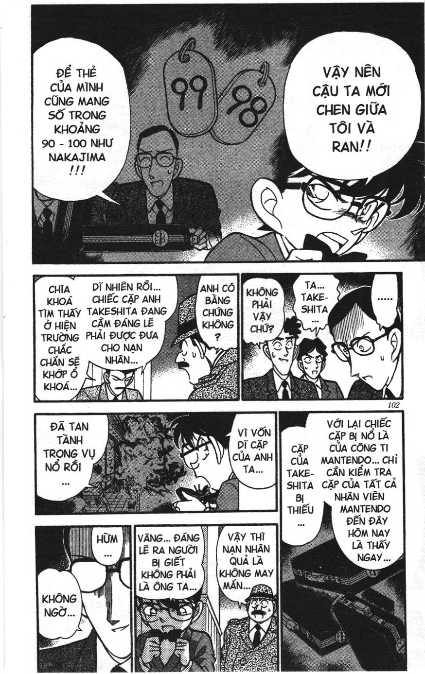 Thám tử lừng danh Conan Loạt truyện tranh: Chapter 124
