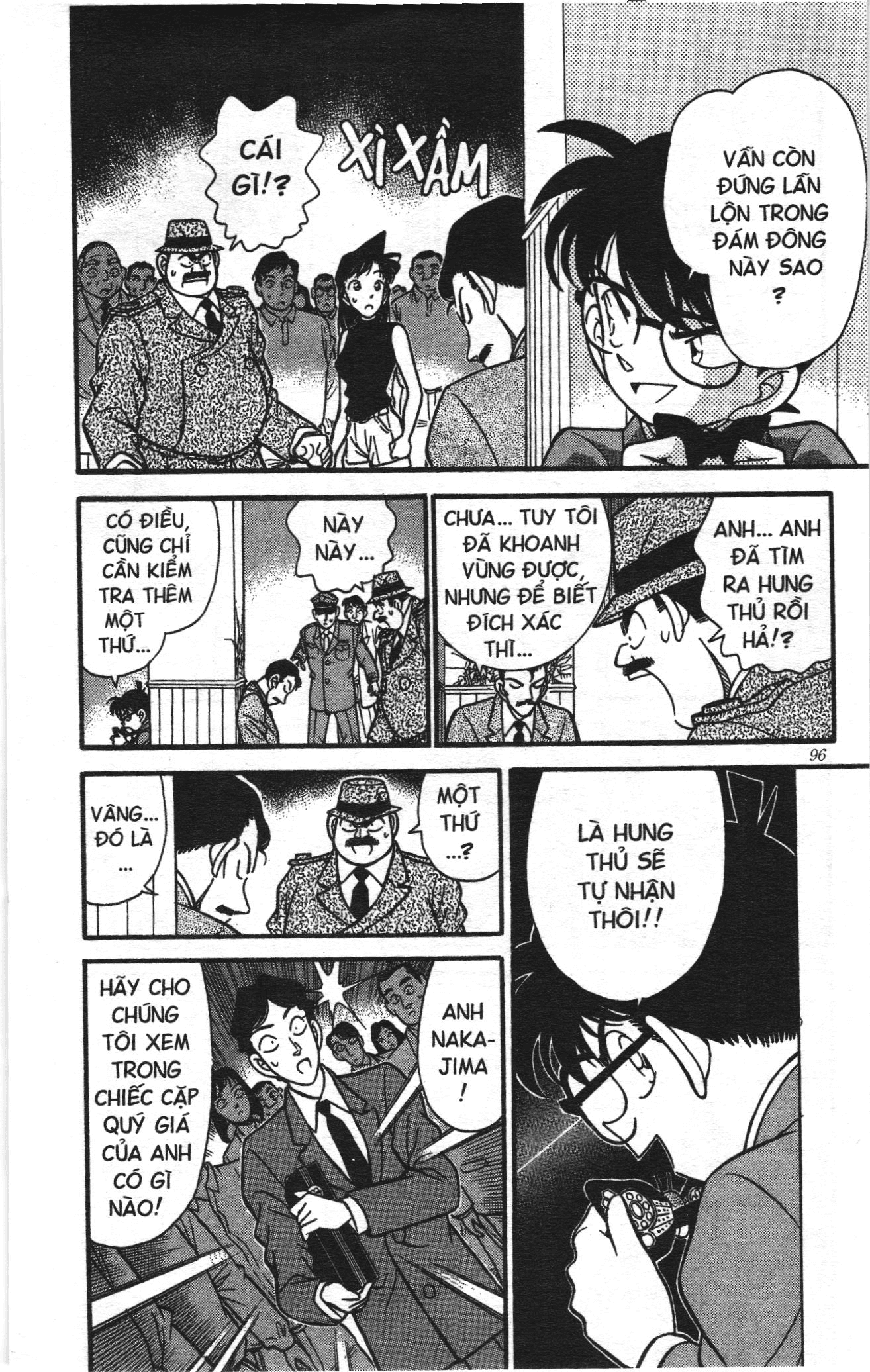 Thám tử lừng danh Conan Loạt truyện tranh: Chapter 124