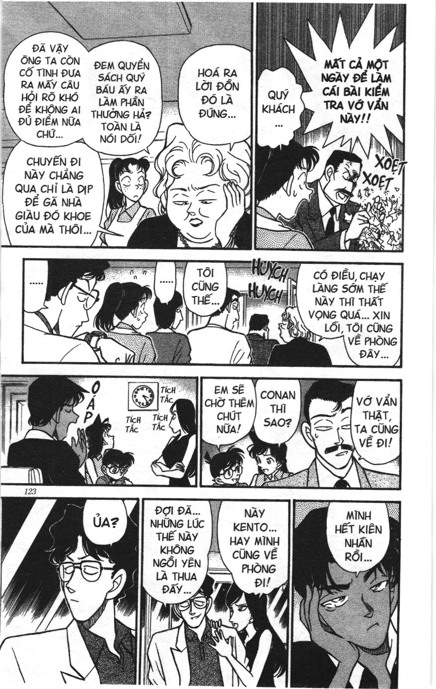 Thám tử lừng danh Conan Loạt truyện tranh: Chapter 125