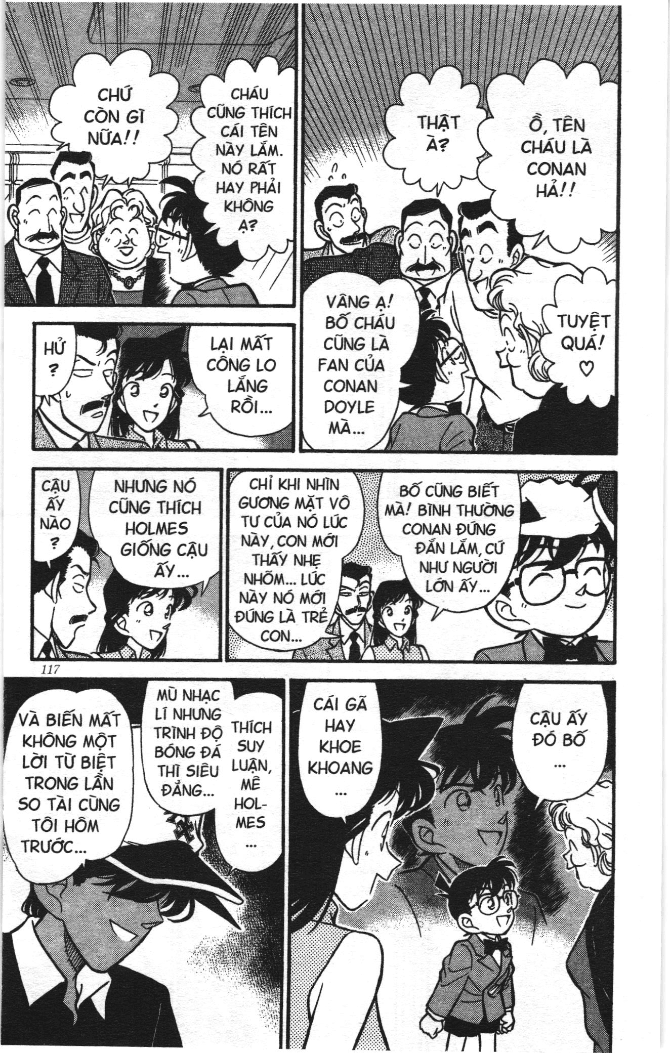Thám tử lừng danh Conan Loạt truyện tranh: Chapter 125