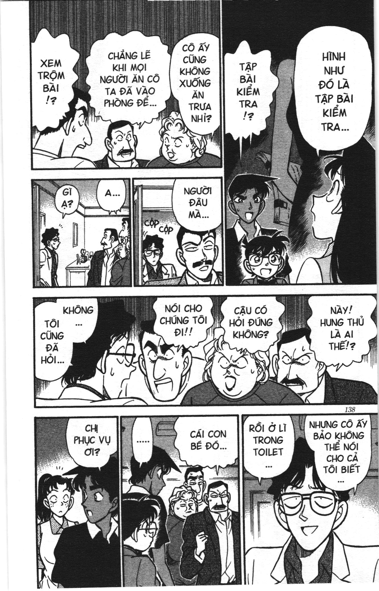 Thám tử lừng danh Conan Loạt truyện tranh: Chapter 126