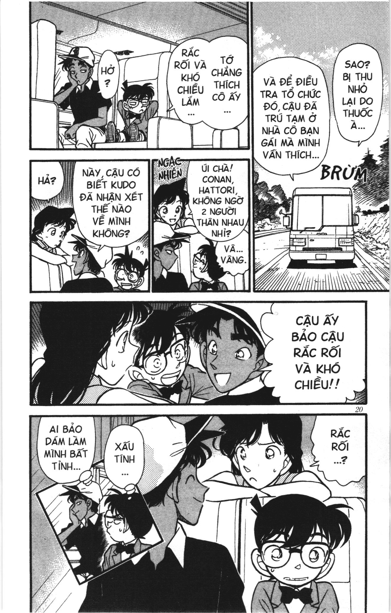 Thám tử lừng danh Conan Loạt truyện tranh: Chapter 129