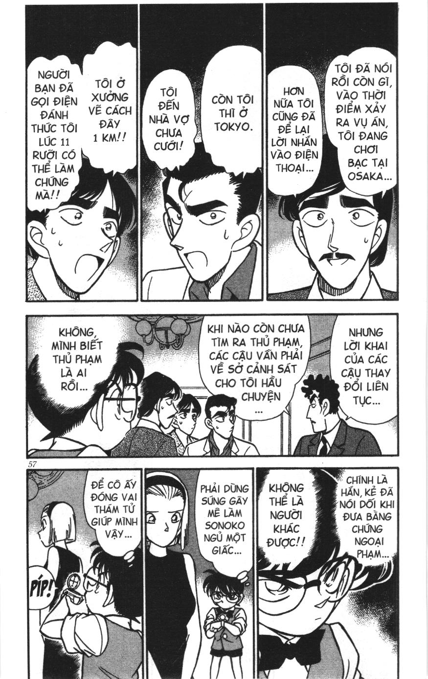 Thám tử lừng danh Conan Loạt truyện tranh: Chapter 132