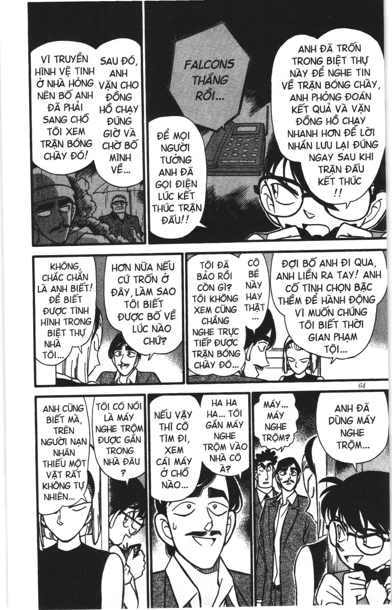 Thám tử lừng danh Conan Loạt truyện tranh: Chapter 132