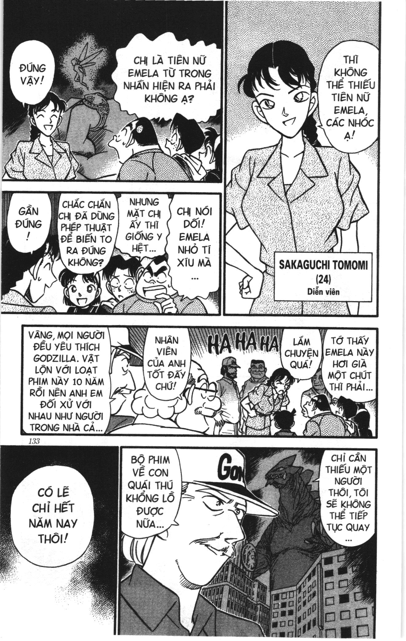 Thám tử lừng danh Conan Loạt truyện tranh: Chapter 136