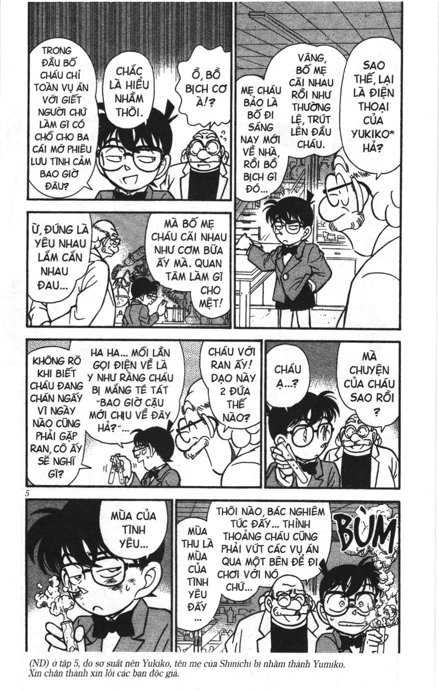 Thám tử lừng danh Conan Loạt truyện tranh: Chapter 139