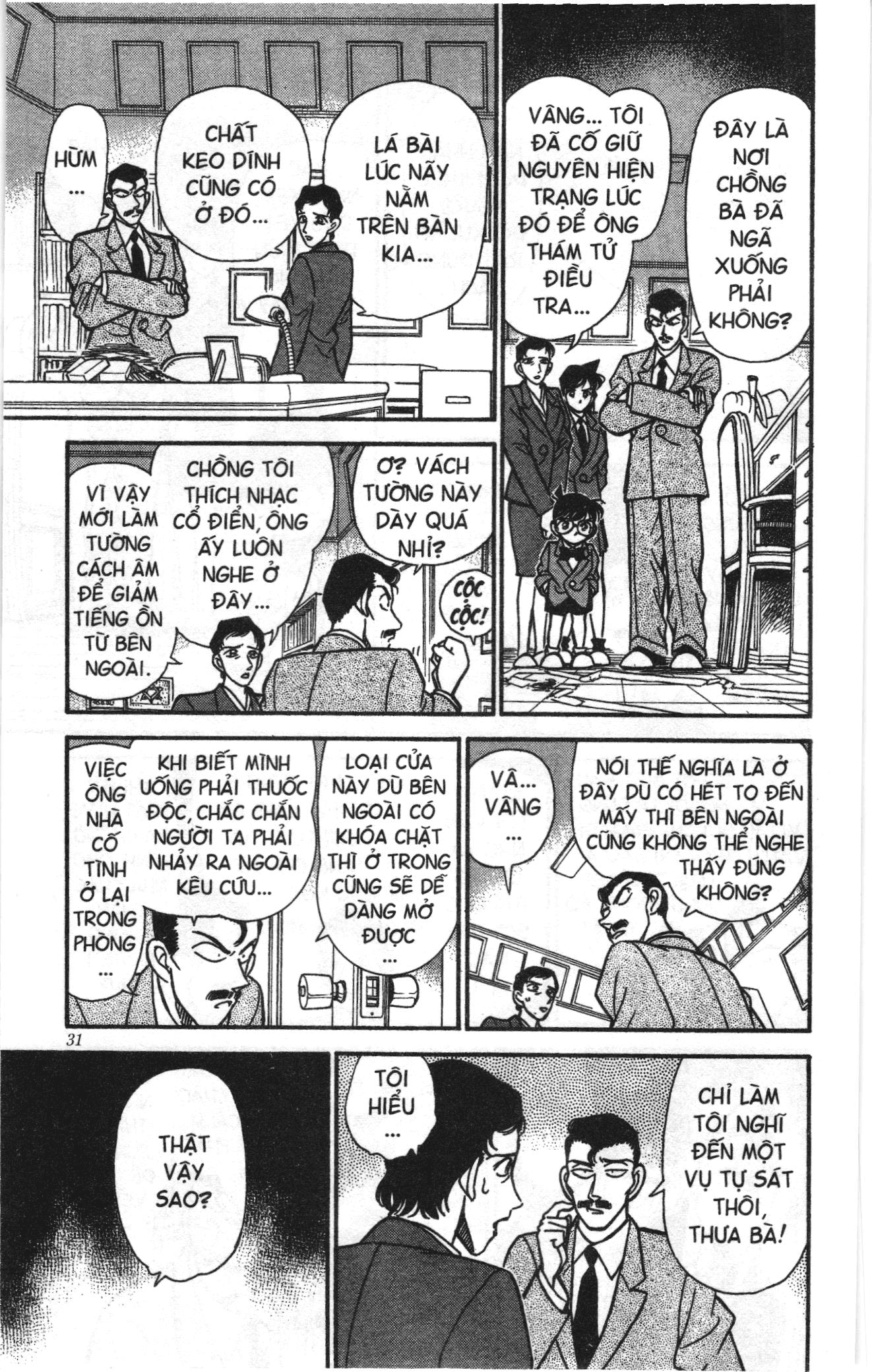 Thám tử lừng danh Conan Loạt truyện tranh: Chapter 140