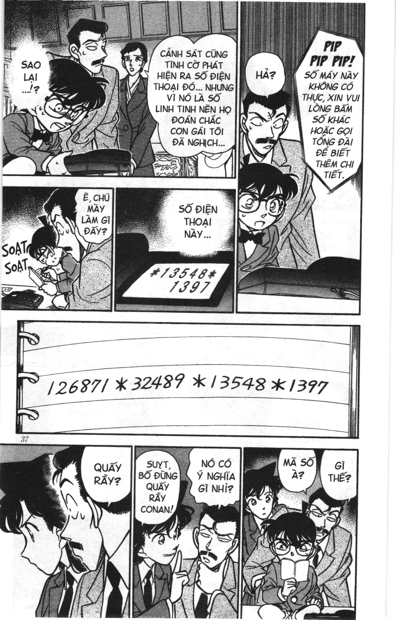 Thám tử lừng danh Conan Loạt truyện tranh: Chapter 140