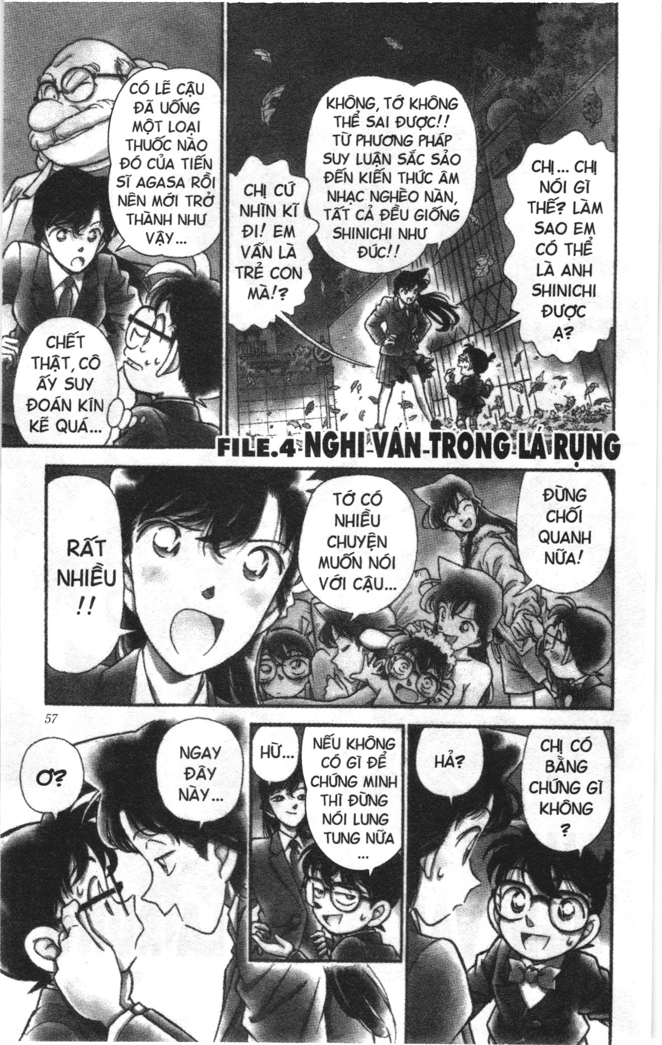 Thám tử lừng danh Conan Loạt truyện tranh: Chapter 141