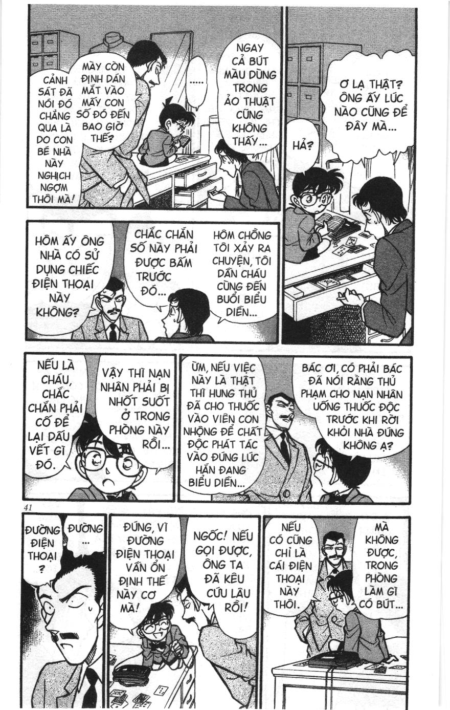 Thám tử lừng danh Conan Loạt truyện tranh: Chapter 141
