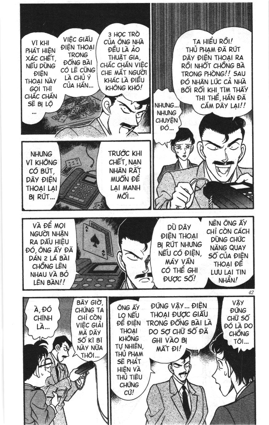 Thám tử lừng danh Conan Loạt truyện tranh: Chapter 141