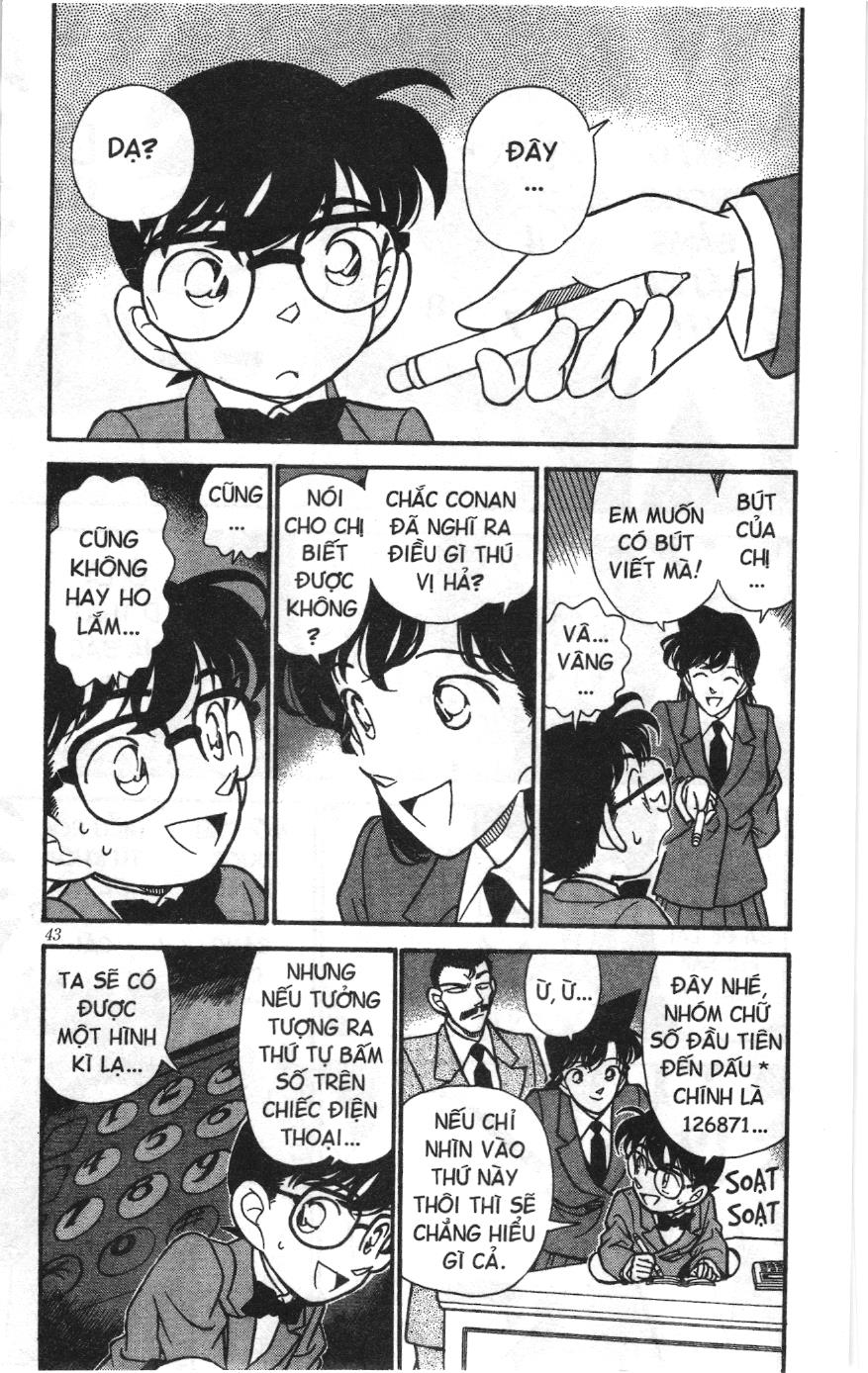 Thám tử lừng danh Conan Loạt truyện tranh: Chapter 141