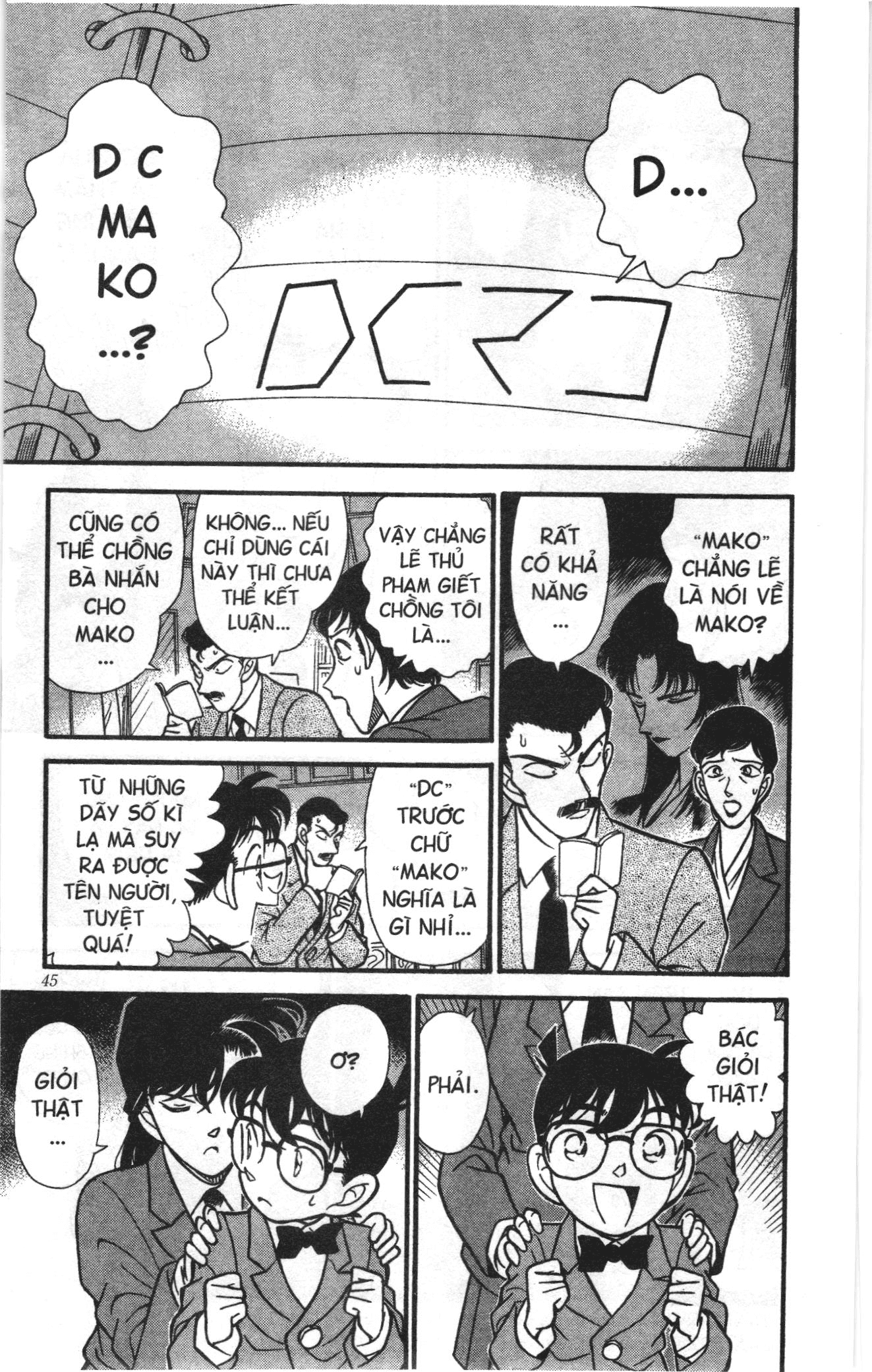 Thám tử lừng danh Conan Loạt truyện tranh: Chapter 141