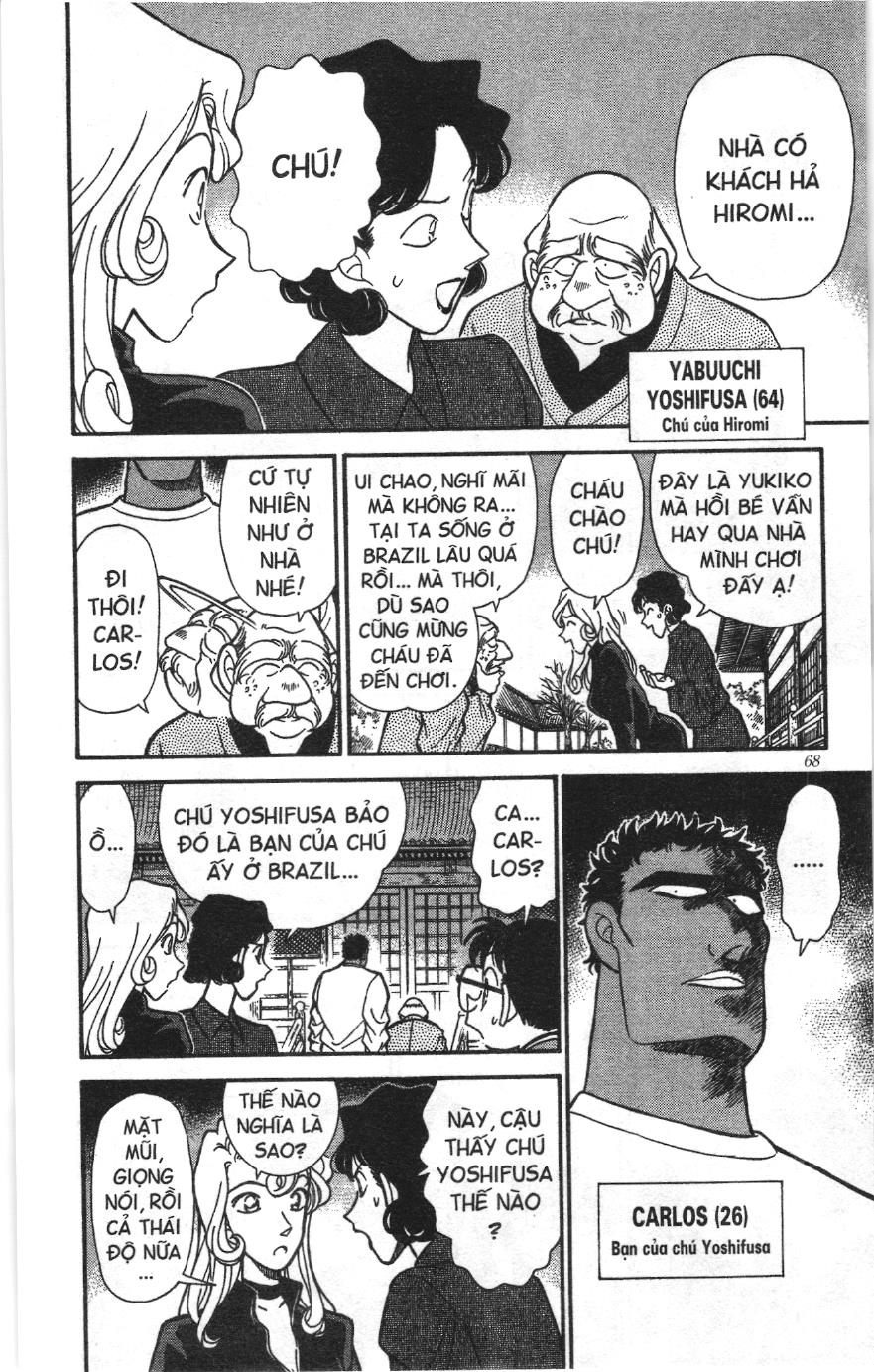 Thám tử lừng danh Conan Loạt truyện tranh: Chapter 142