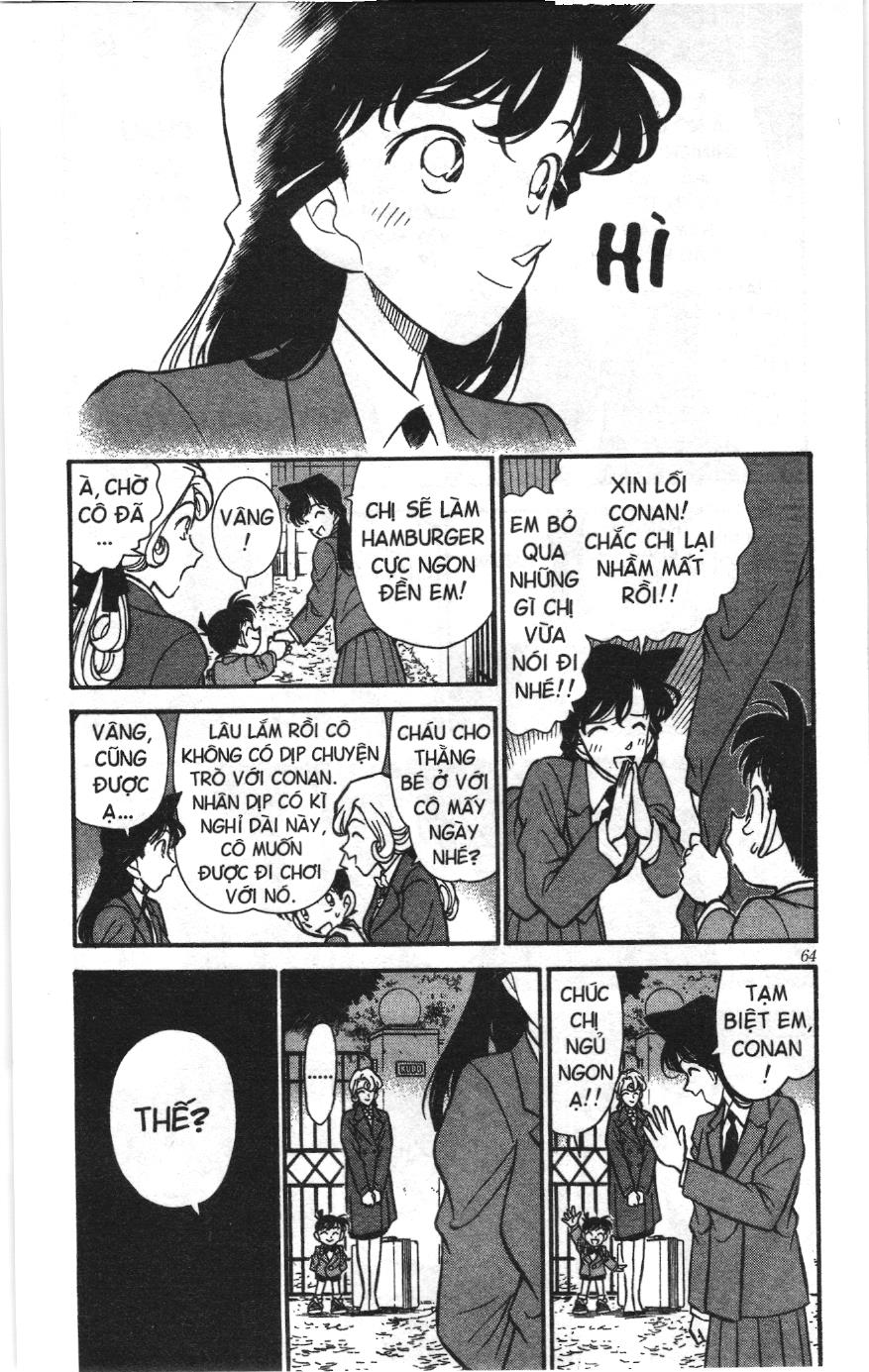 Thám tử lừng danh Conan Loạt truyện tranh: Chapter 142
