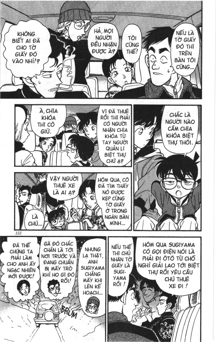 Thám tử lừng danh Conan Loạt truyện tranh: Chapter 147