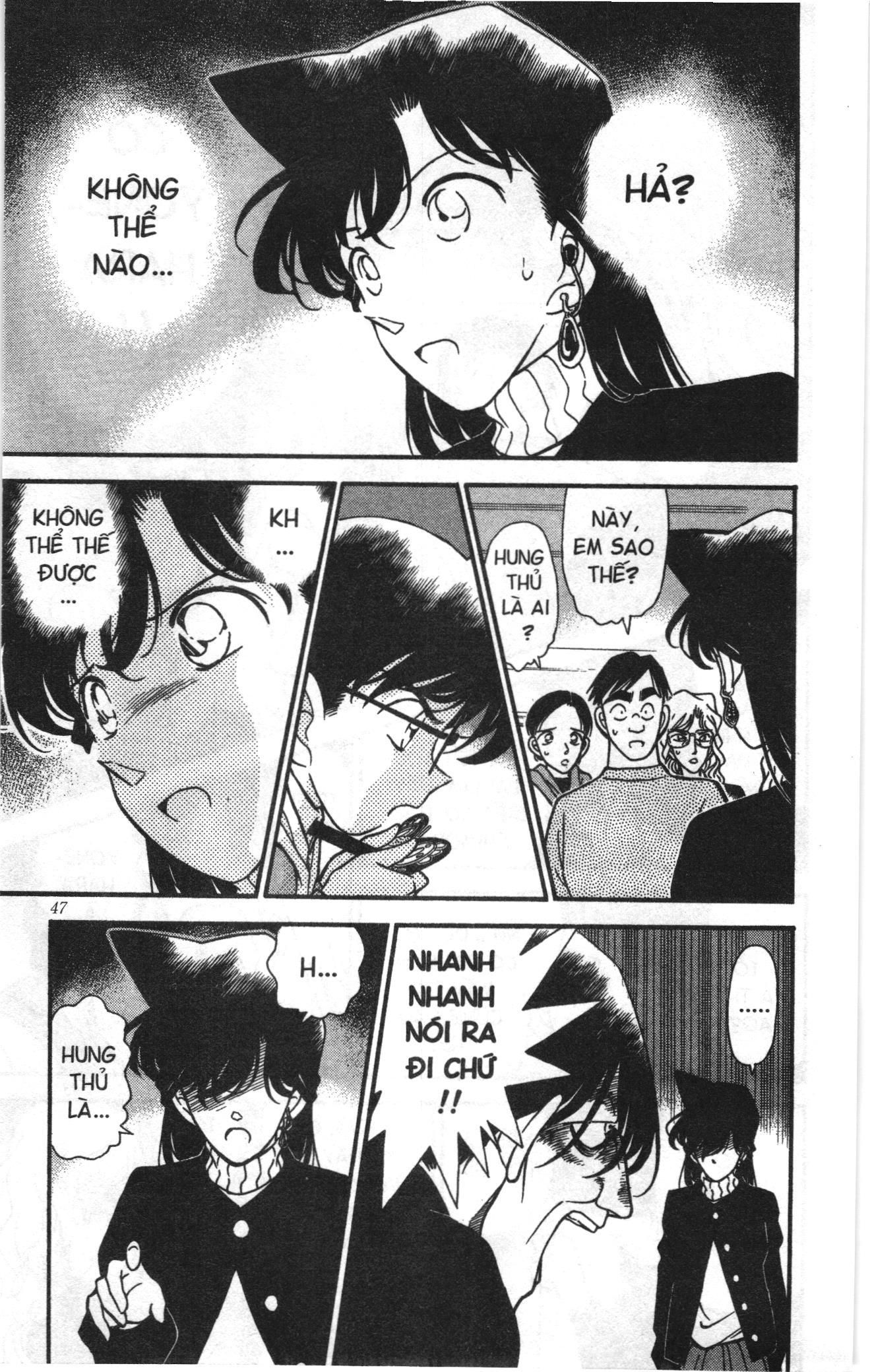 Thám tử lừng danh Conan Loạt truyện tranh: Chapter 151